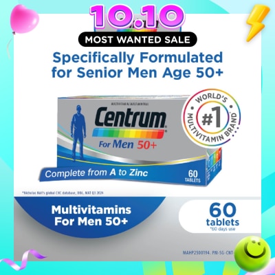CENTRUM For Men 50+ Tablet 60s image