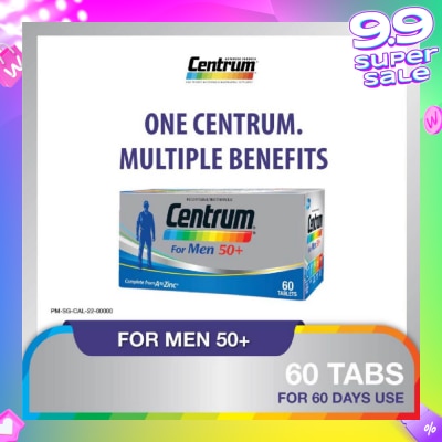 CENTRUM For Men 50+ Tablet 60s