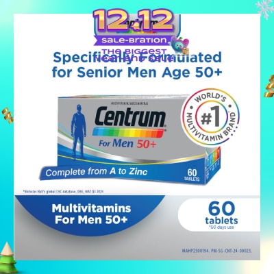 CENTRUM For Men 50+ Tablet 60s