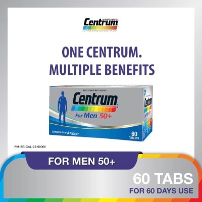 CENTRUM CENTRUM FOR MEN 50+ 60s