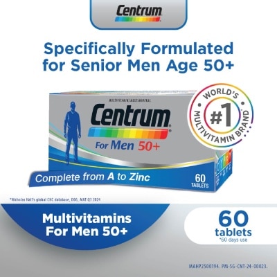CENTRUM For Men 50+ Tablet 60s