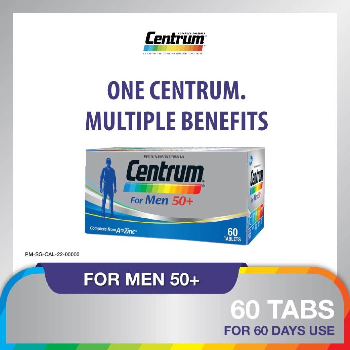 CENTRUM FOR MEN 50+ 60s