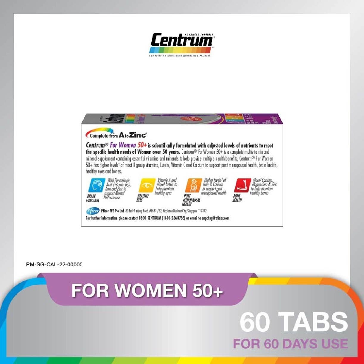 CENTRUM FOR WOMEN 50+ 60s