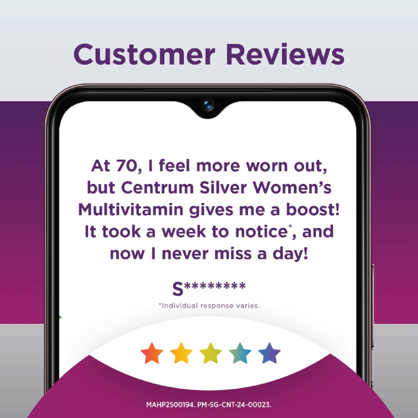 CENTRUM FOR WOMEN 50+ 60s