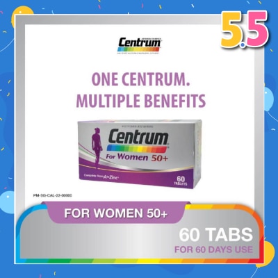 CENTRUM CENTRUM FOR WOMEN 50+ 60s