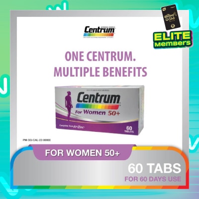 CENTRUM CENTRUM FOR WOMEN 50+ 60s