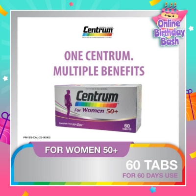 CENTRUM CENTRUM FOR WOMEN 50+ 60s