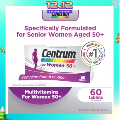 CENTRUM CENTRUM FOR WOMEN 50+ 60s