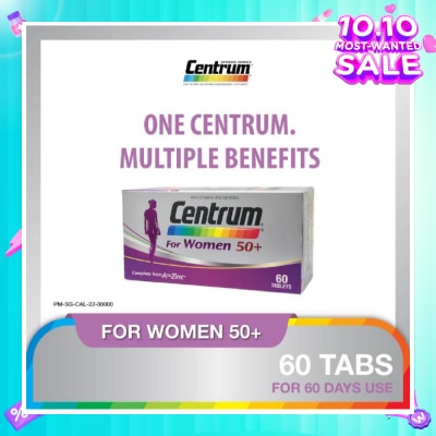 CENTRUM CENTRUM FOR WOMEN 50+ 60s