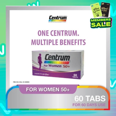 CENTRUM CENTRUM FOR WOMEN 50+ 60s