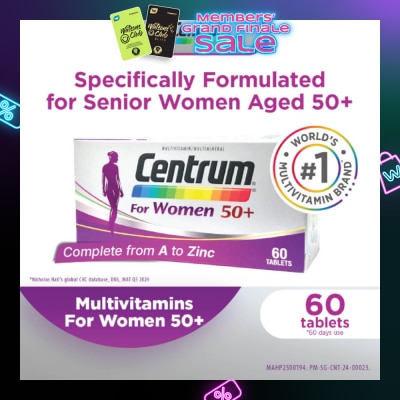 CENTRUM CENTRUM FOR WOMEN 50+ 60s