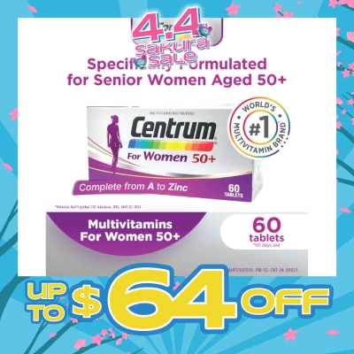 CENTRUM - CENTRUM FOR WOMEN 50+ 60s