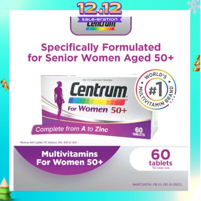CENTRUM CENTRUM FOR WOMEN 50+ 60s
