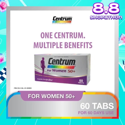 CENTRUM CENTRUM FOR WOMEN 50+ 60s
