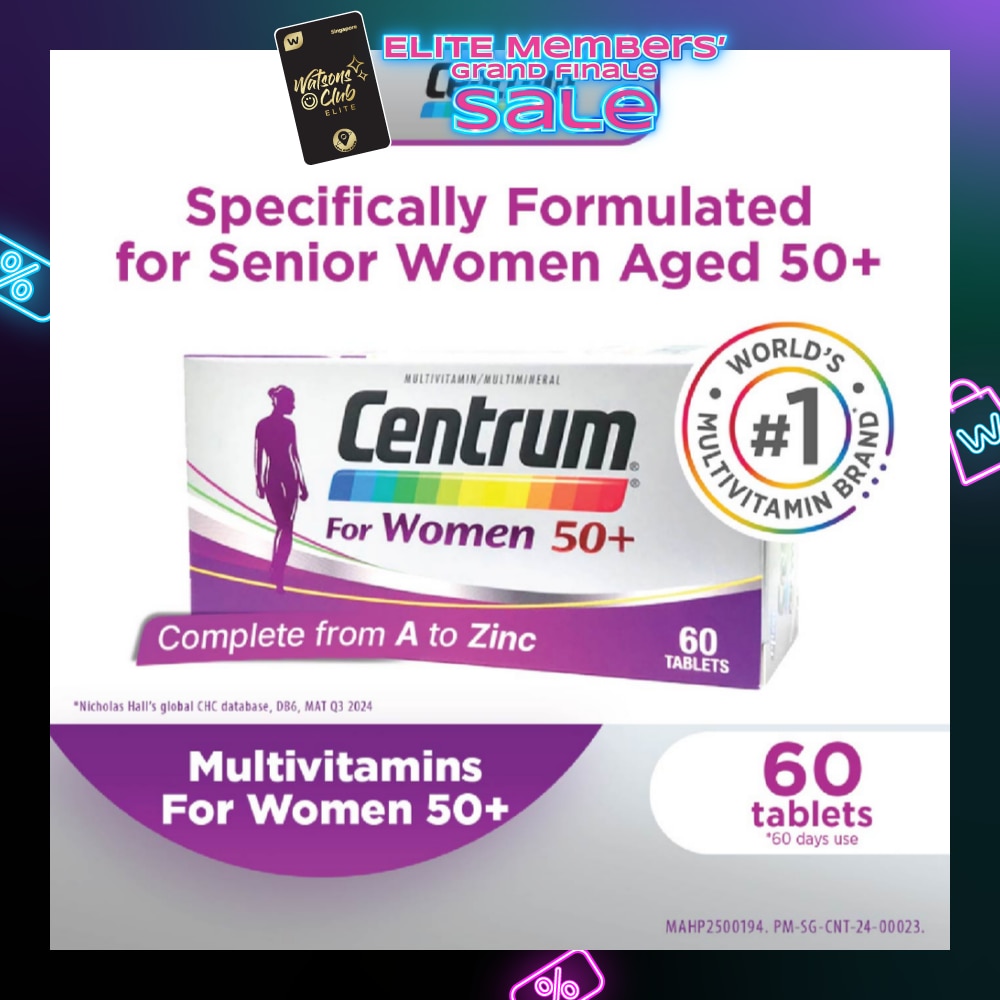 CENTRUM FOR WOMEN 50+ 60s