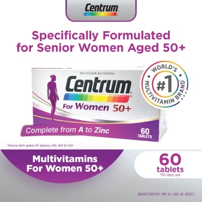 CENTRUM CENTRUM FOR WOMEN 50+ 60s