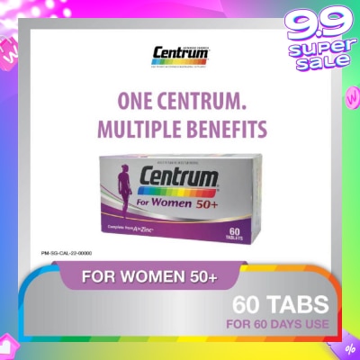 CENTRUM CENTRUM FOR WOMEN 50+ 60s