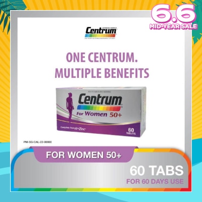 CENTRUM CENTRUM FOR WOMEN 50+ 60s