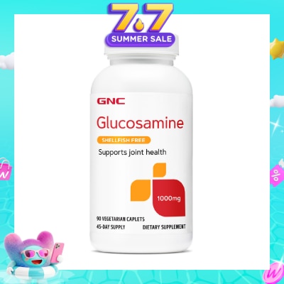 GNC - Glucosamine Supplement 1000mg Vegetarian Caplet 90s