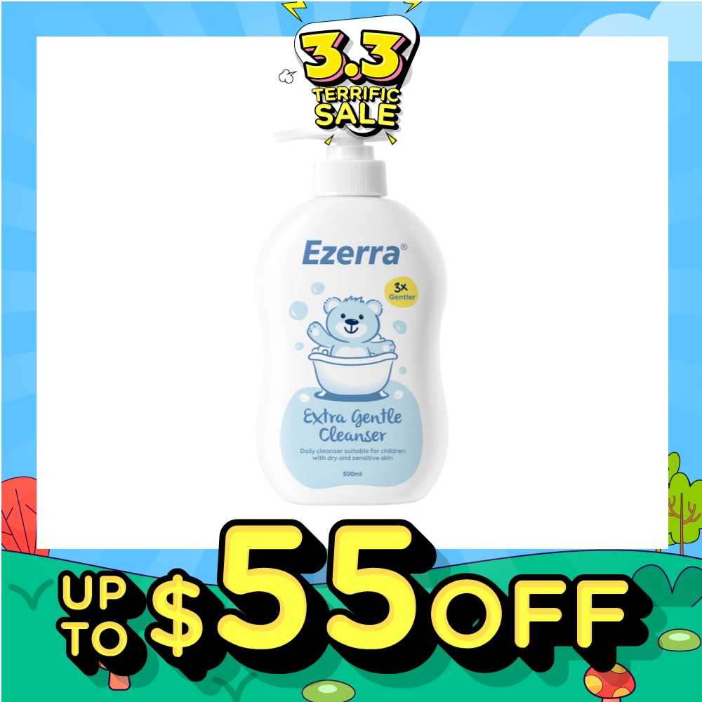 Ezerra Extra Gentle Cleanser 500ml (Expiry: Aug`2026)