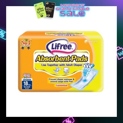 LIFREE Absorbent Pad 18s