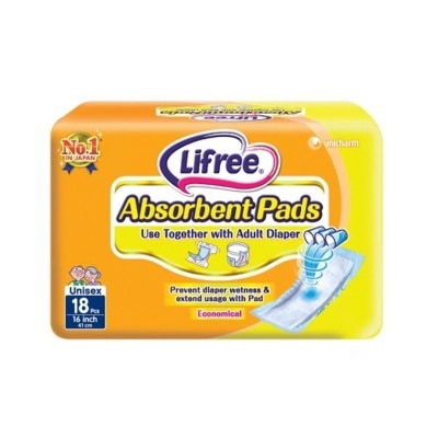 LIFREE Absorbent Pad 18s