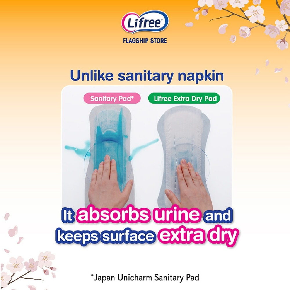 Extra Dry Urinary Leak Pad 300cc 34cm x 12s