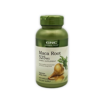 GNC Herbal Plus® Maca Root 525mg Herbal Capsule 100s