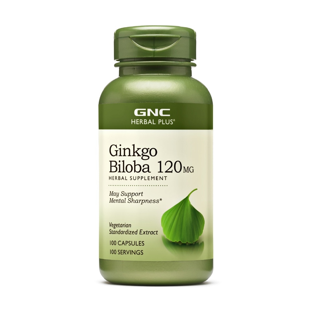 Ginkgo Biloba 120mg  Vegetarian Capsule 100s