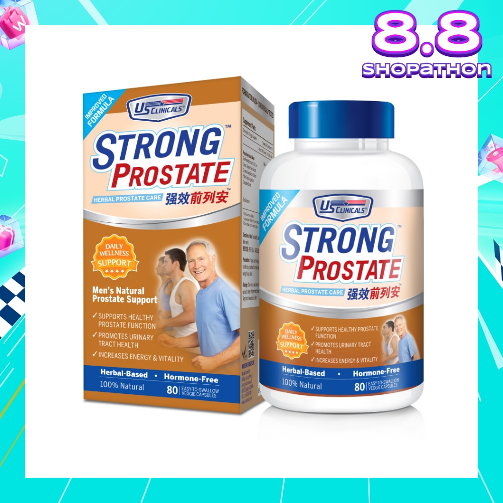 Strong Prostate Herbal Prostate Care 100% Herbal Based Capsule 80s