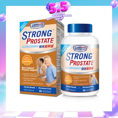 US CLINICALS - Strong Prostate Herbal Prostate Care 100% Herbal Based Capsule 80s