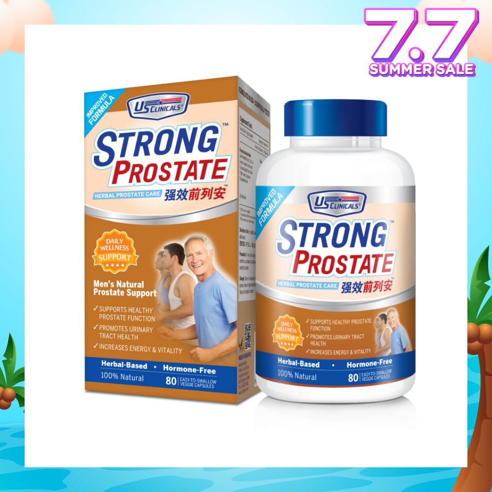 Strong Prostate Herbal Prostate Care 100% Herbal Based Capsule 80s
