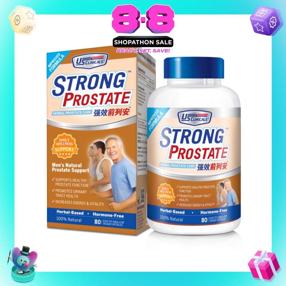 Strong Prostate Herbal Prostate Care 100% Herbal Based Capsule 80s