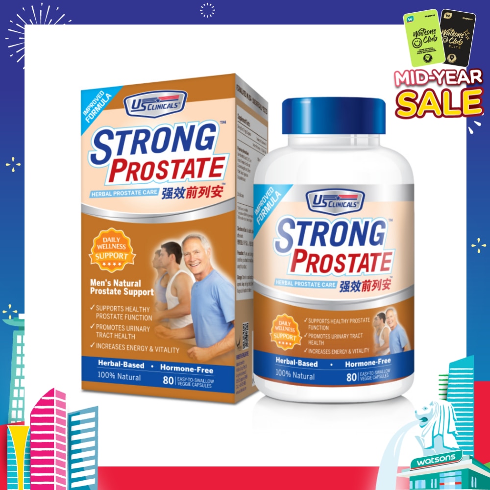Strong Prostate Herbal Prostate Care 100% Herbal Based Capsule 80s