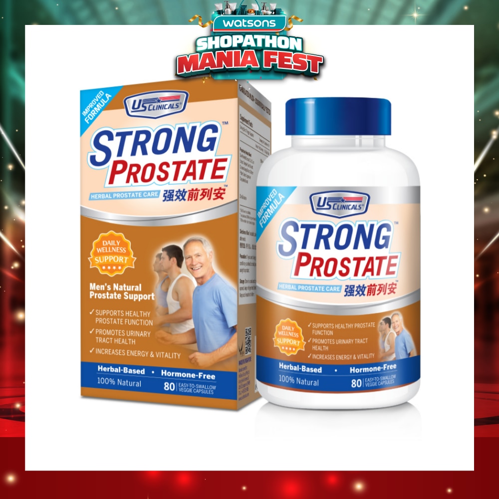 Strong Prostate Herbal Prostate Care 100% Herbal Based Capsule 80s