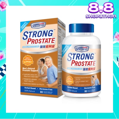 US CLINICALS Strong Prostate Herbal Prostate Care 100% Herbal Based Capsule 80s