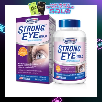 US CLINICALS StrongEye 60's