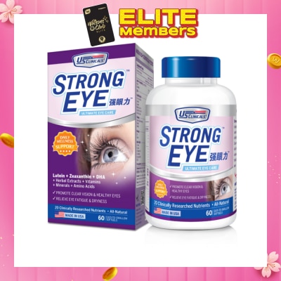 US CLINICALS StrongEye 60's