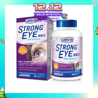 US CLINICALS StrongEye 60's