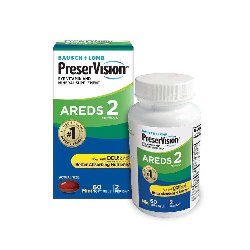 PreserVision AREDS 2 Mini Soft Gel (For Age-Related Eye Concerns) 60s