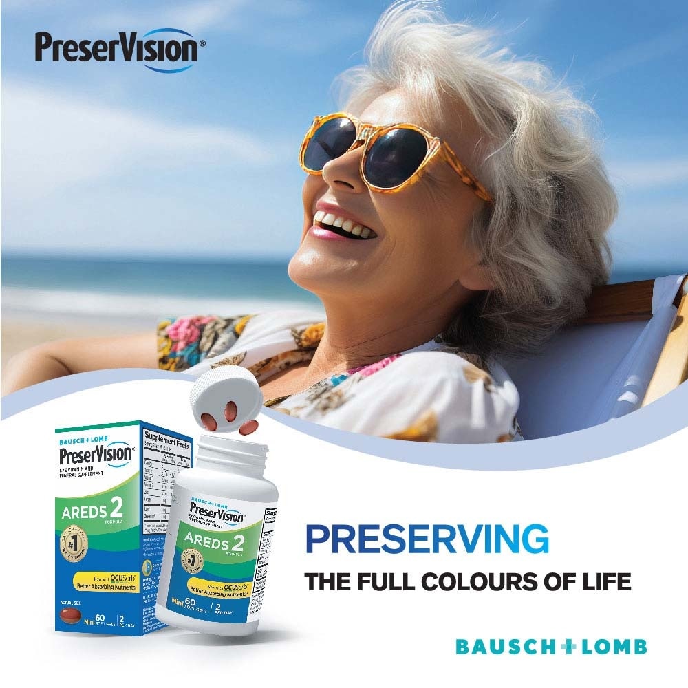 PreserVision AREDS 2 Mini Soft Gel (For Age-Related Eye Concerns) 60s