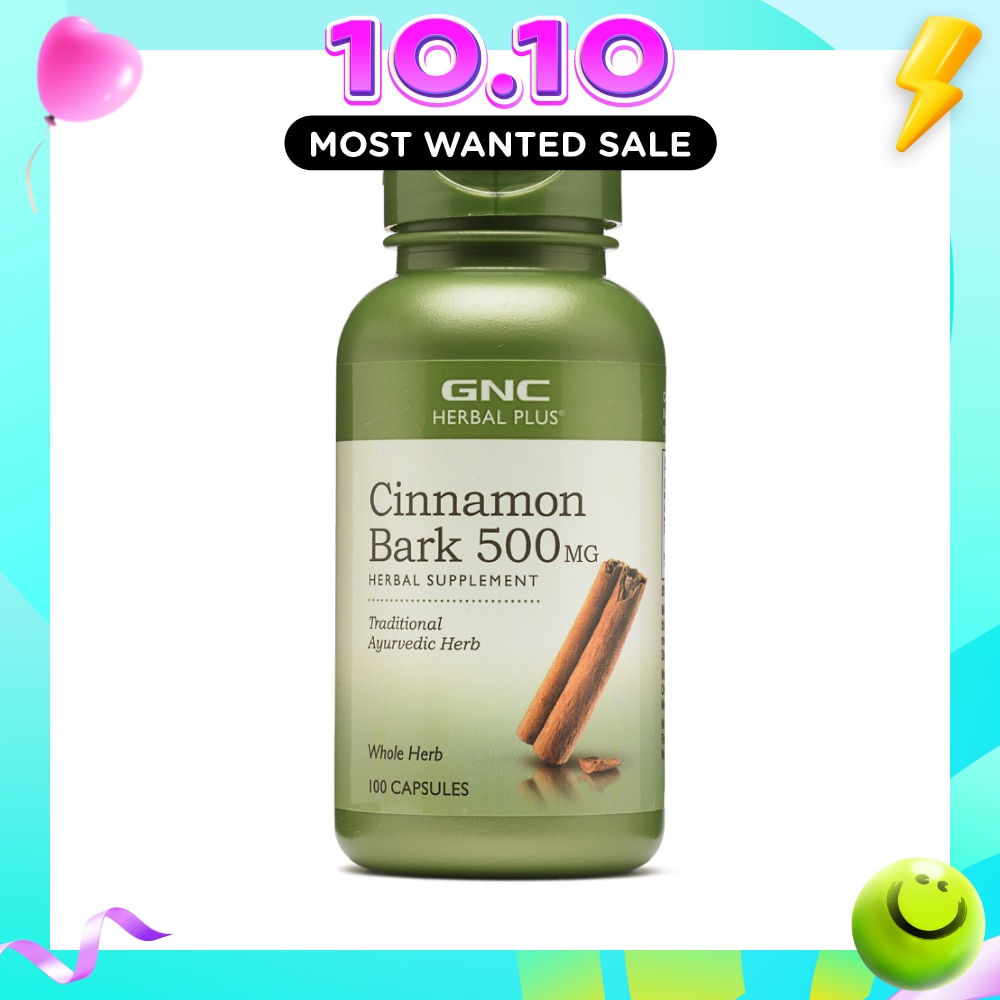 Herbal Plus® Cinnamon Bark 500mg Herbal Capsule 100s image