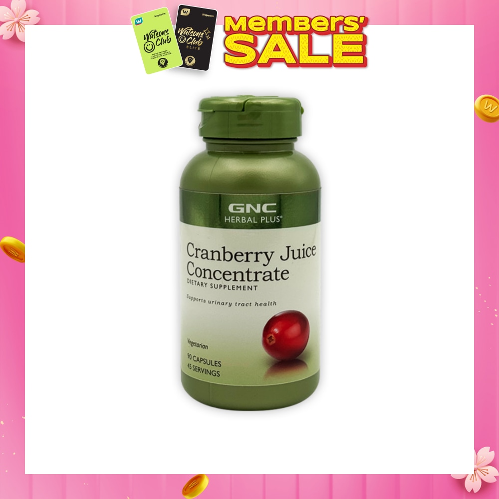 Herbal Plus® Cranberry Juice Concentrate Vegeterian Capsule 90s