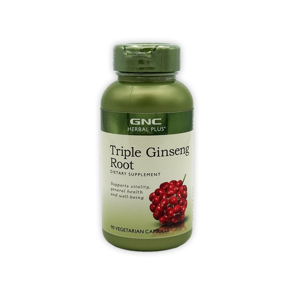 Herbal Plus® Triple Ginseng Root Vegeterian Capsule 90s