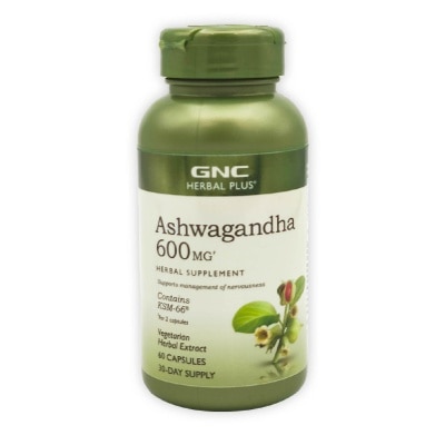 GNC Ashwagandha 600mg Capsule 60s