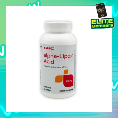 GNC Alpha-Lipoic Acid 300mg Caplet 60s