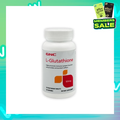 GNC L-Glutathione 50mg Capsule 50s