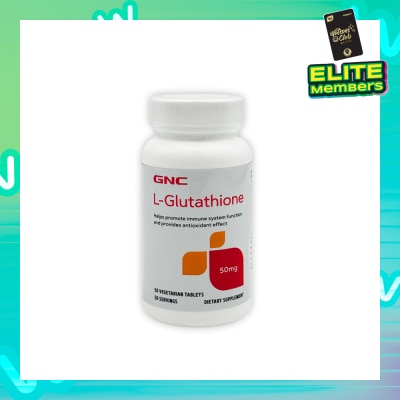 GNC L-Glutathione 50mg Capsule 50s