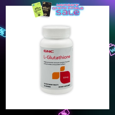 GNC L-Glutathione 50mg Capsule 50s