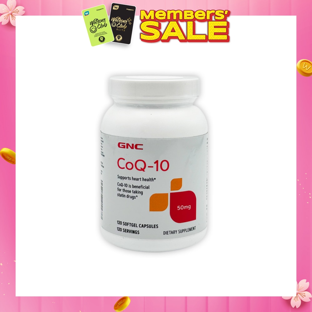 CoQ-10 50mg Capsule 120s